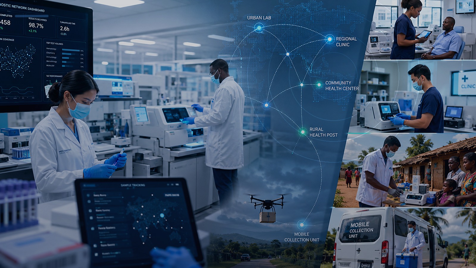 Diagnostic Networks and the Future of Distributed Testing