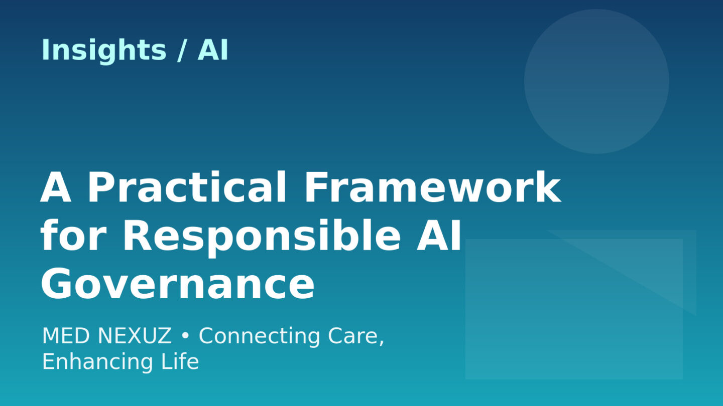 A Practical Framework for Responsible AI Governance